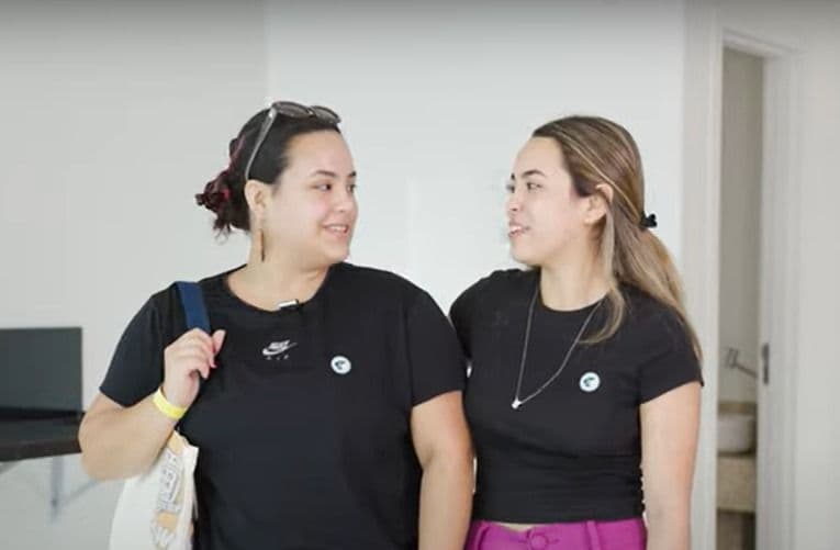 Erica Sena e Paula Sena