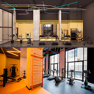 Perspectiva X Realidade da academia do Today Pinheiros