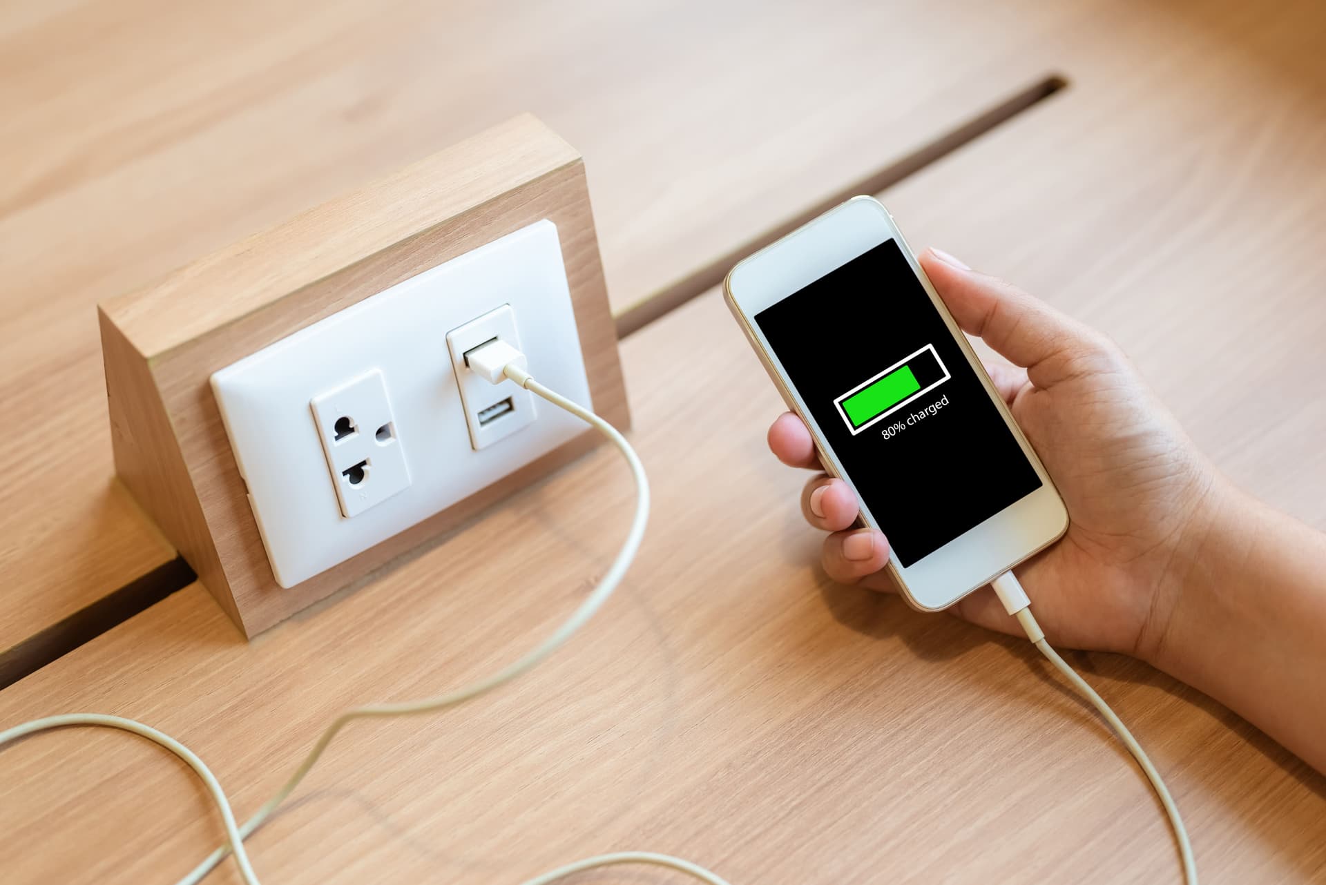 tomadas usb em apartamento