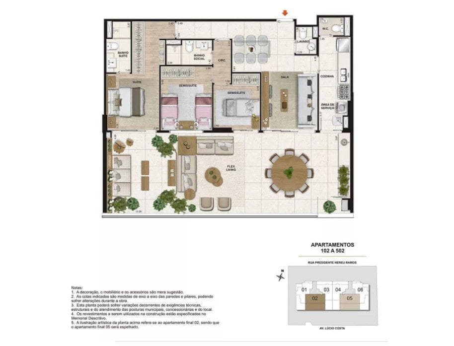 Planta tipo col 2 apto 102 a 502 opt 2 144,63m2.jpg