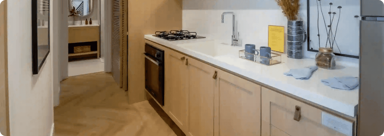 Cozinha compacta do Today Smart Life Perdizes.