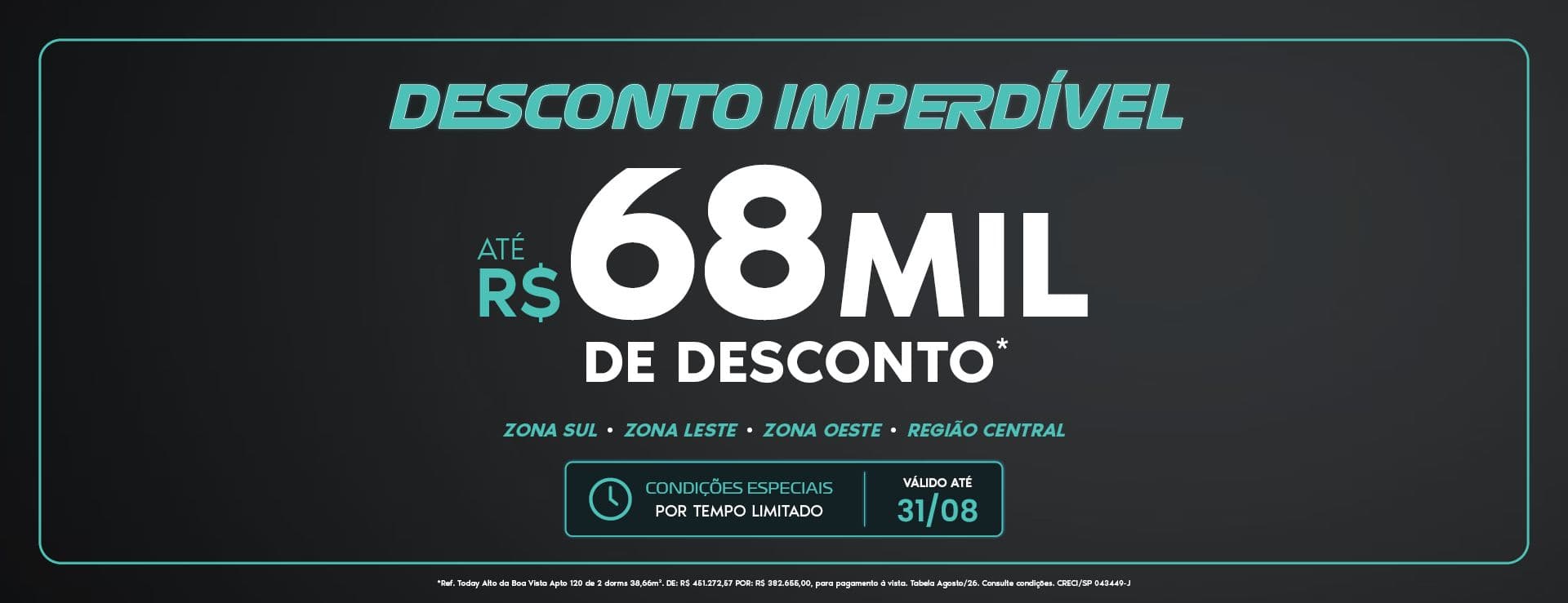Banner de promoção